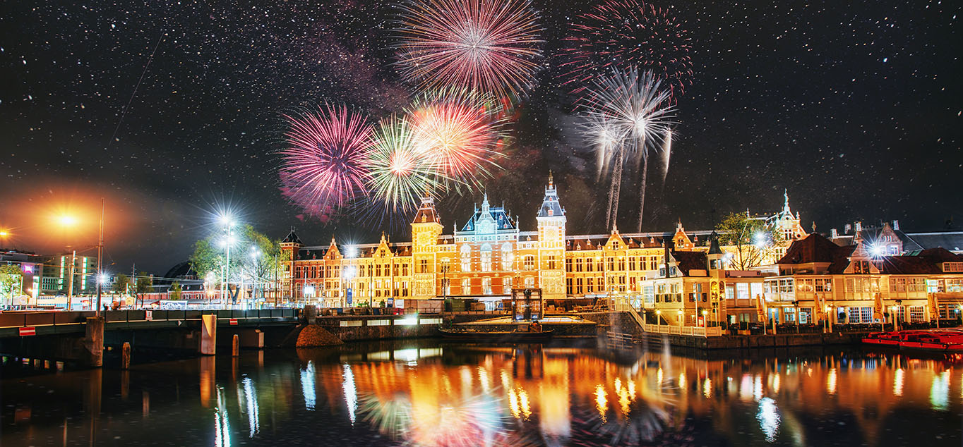 Feuerwerk ber Amsterdam